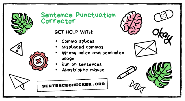 sentence punctuation corrector free